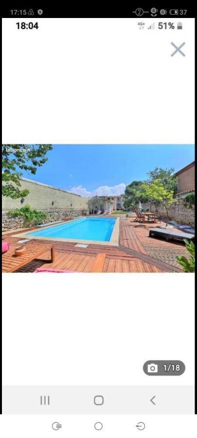 Villa Avec Piscine Et 3 Logements Ideale Groupe مارسيليا المظهر الخارجي الصورة